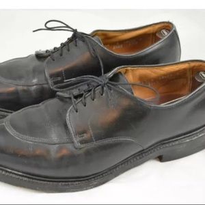 Allen Edmonds Size 12D Black Dress Shoes 80% life